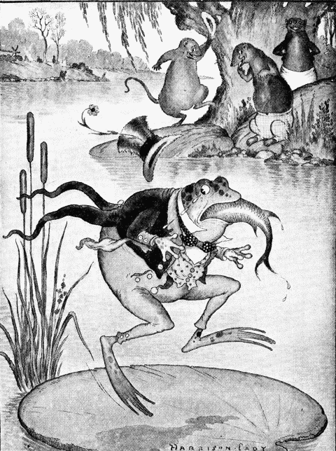 Billy Mink in an original illustration