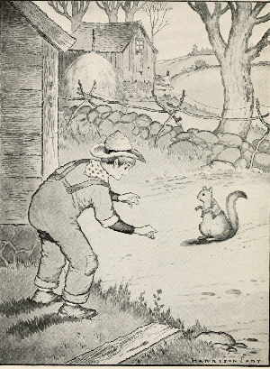 Farmer Brown's Boy in an original illustration