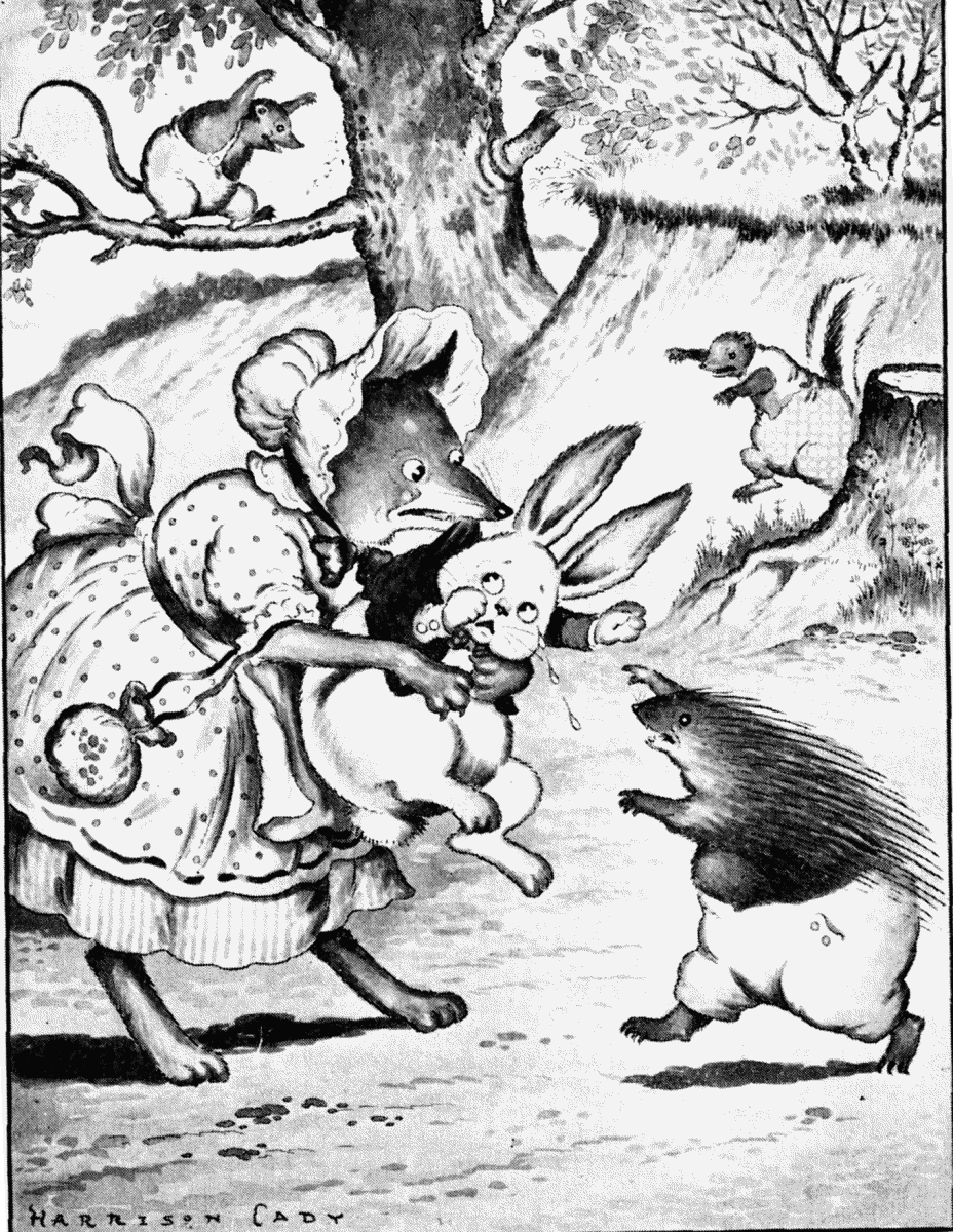 Jimmy Skunk in an original illustration
