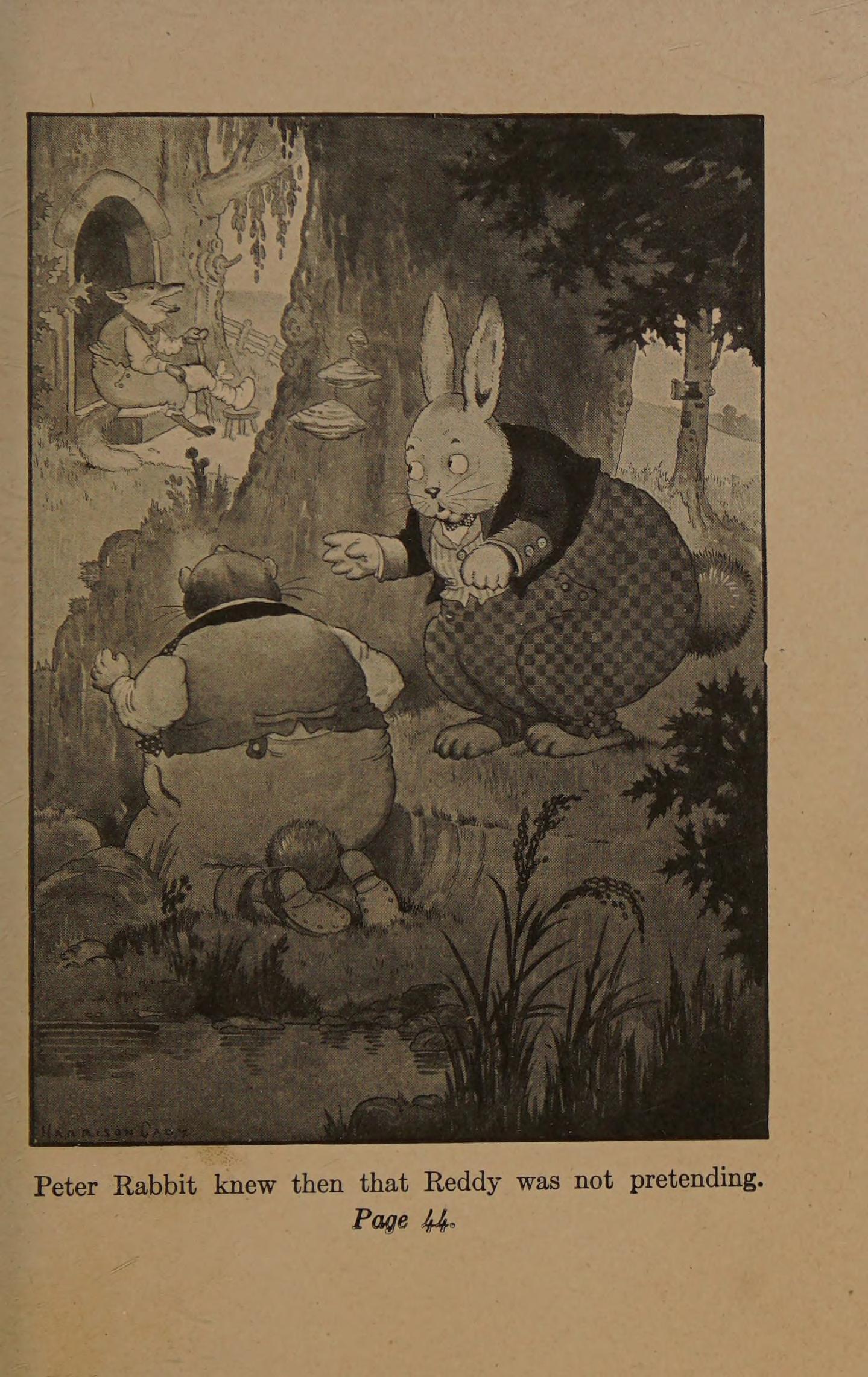Johnny Chuck in an original illustration