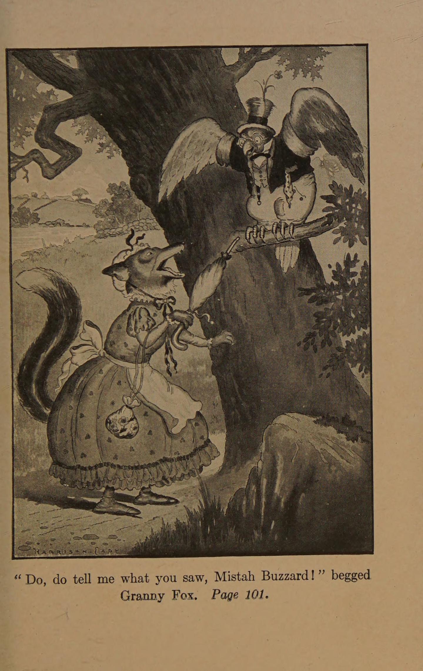 Ol' Mistah Buzzard in an original illustration