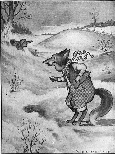 Reddy Fox in an original illustration