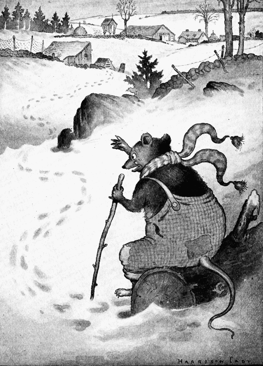 Unc' Billy Possum in an original illustration